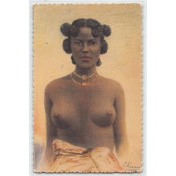 Rare collectable postcards of ETHNIC NUDE. Vintage Postcards of ETHNIC NUDE