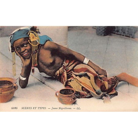 Rare collectable postcards of ETHNIC NUDE. Vintage Postcards of ETHNIC NUDE