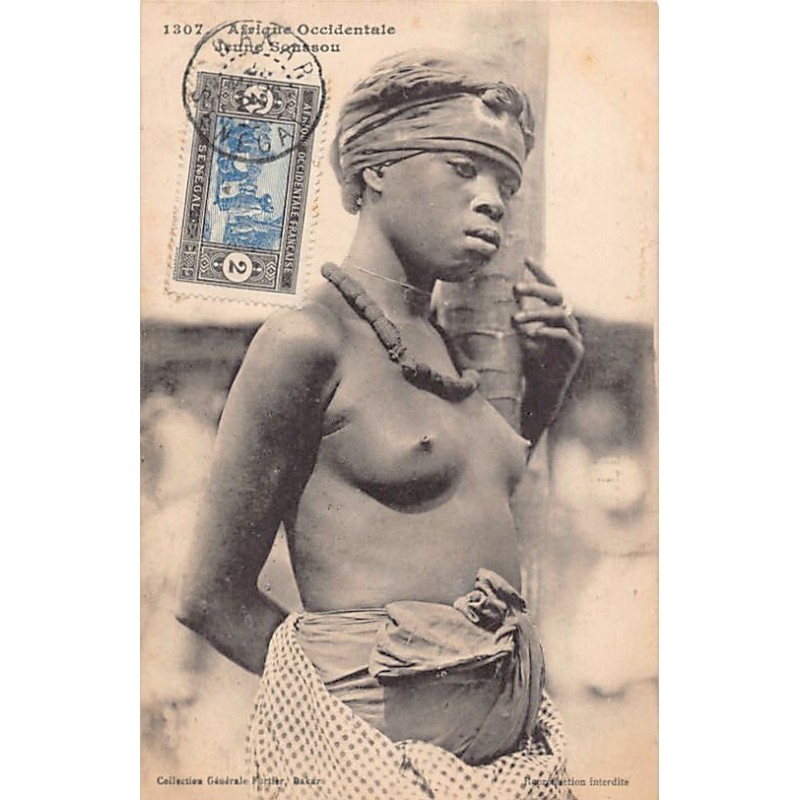 Rare collectable postcards of ETHNIC NUDE. Vintage Postcards of ETHNIC NUDE