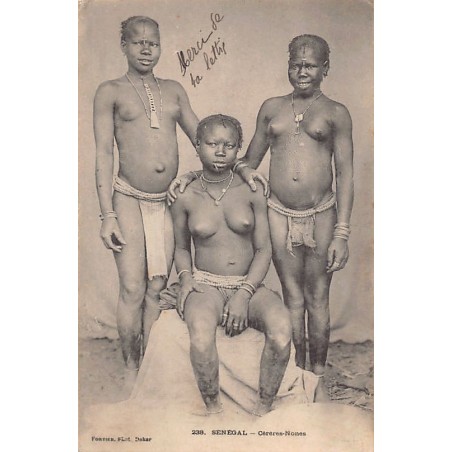 Rare collectable postcards of ETHNIC NUDE. Vintage Postcards of ETHNIC NUDE