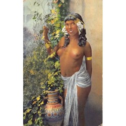 Rare collectable postcards of ETHNIC NUDE. Vintage Postcards of ETHNIC NUDE