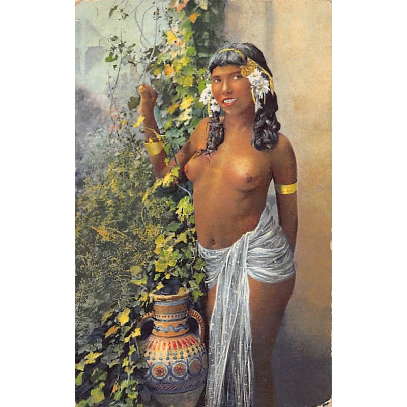 Rare collectable postcards of ETHNIC NUDE. Vintage Postcards of ETHNIC NUDE