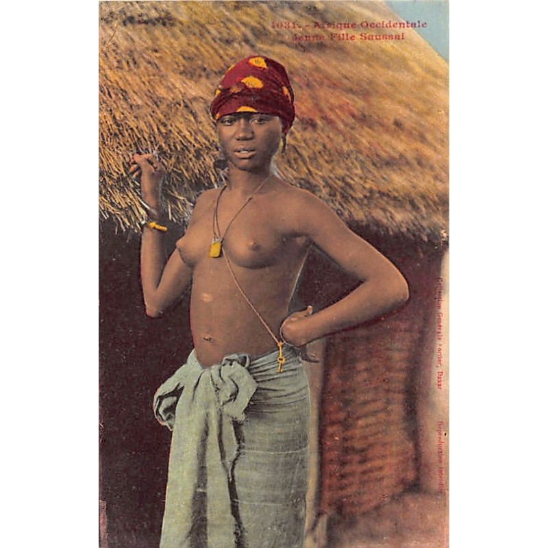 Rare collectable postcards of ETHNIC NUDE. Vintage Postcards of ETHNIC NUDE