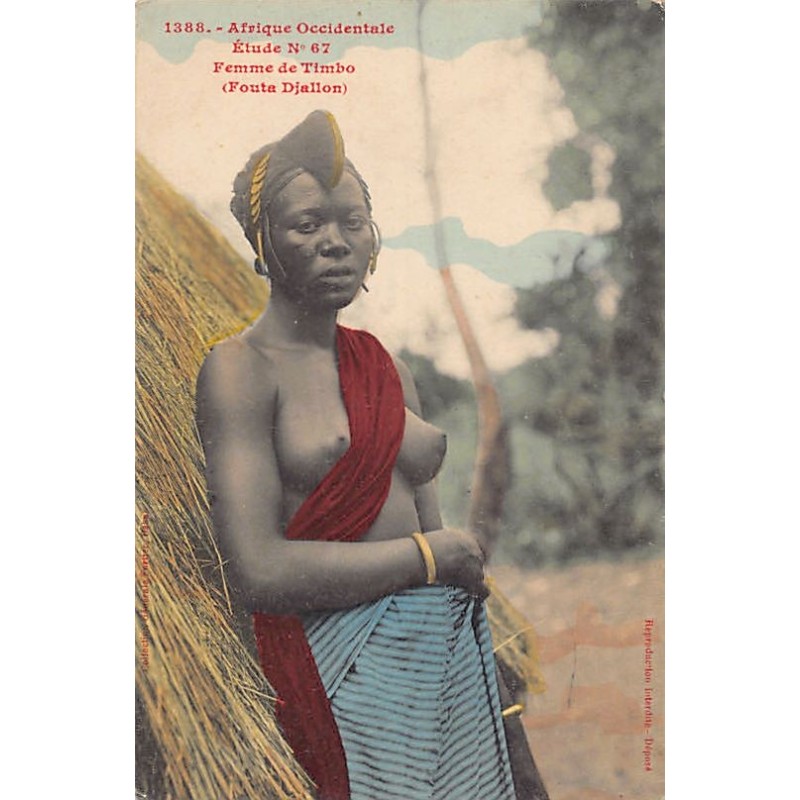 Rare collectable postcards of ETHNIC NUDE. Vintage Postcards of ETHNIC NUDE