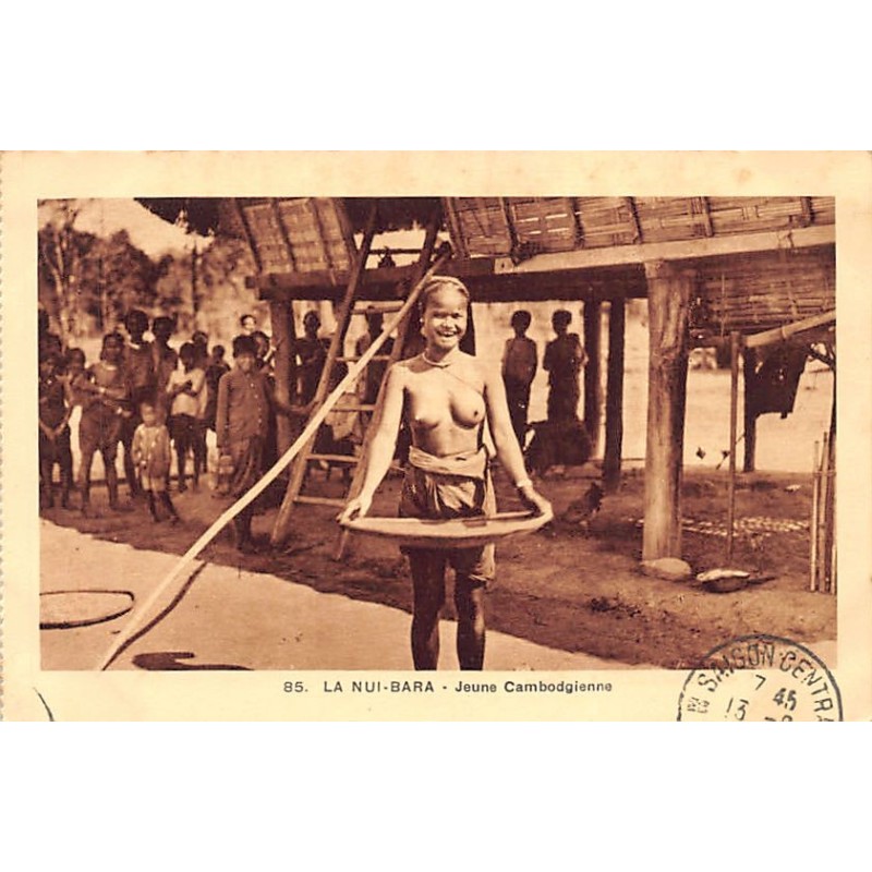 Rare collectable postcards of ETHNIC NUDE. Vintage Postcards of ETHNIC NUDE