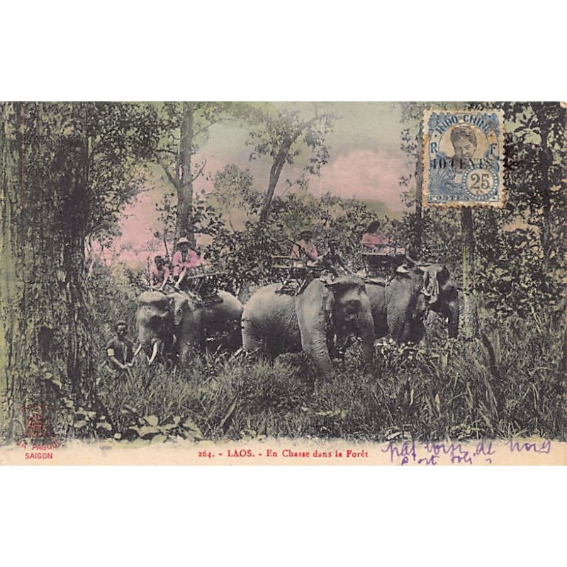 Rare collectable postcards of LAOS. Vintage Postcards of LAOS