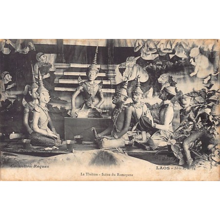 Rare collectable postcards of LAOS. Vintage Postcards of LAOS