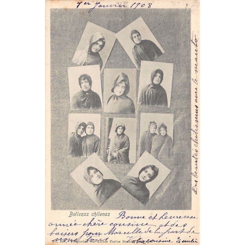 Rare collectable postcards of CHILE. Vintage Postcards of CHILE