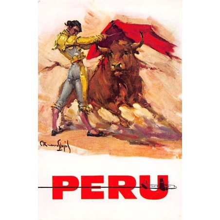 Rare collectable postcards of PERU. Vintage Postcards of PERU