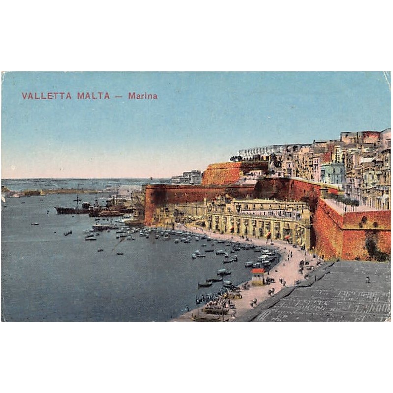 Rare collectable postcards of MALTA. Vintage Postcards of MALTA