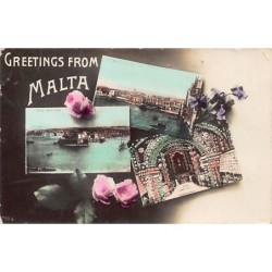 Rare collectable postcards of MALTA. Vintage Postcards of MALTA