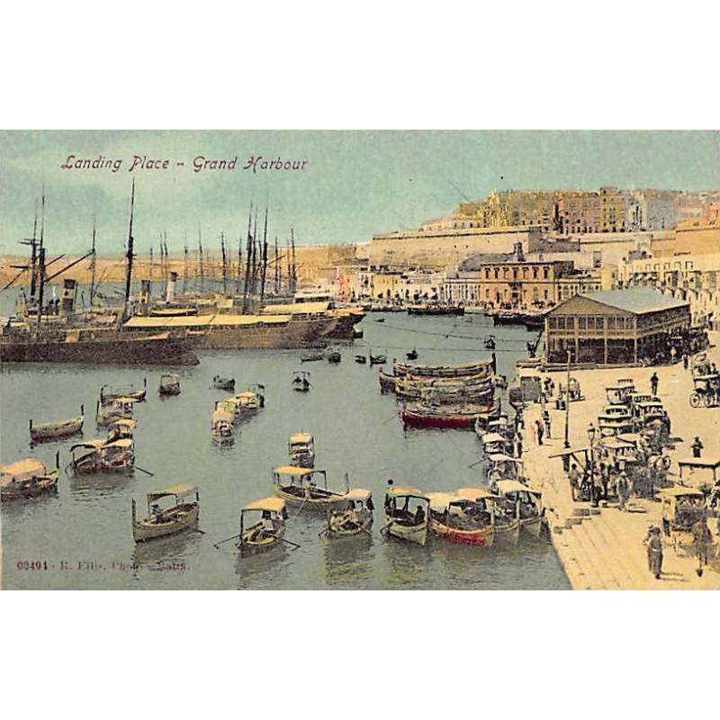 Rare collectable postcards of MALTA. Vintage Postcards of MALTA