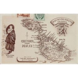 Rare collectable postcards of MALTA. Vintage Postcards of MALTA