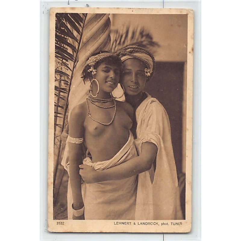 Rare collectable postcards of ETHNIC NUDE. Vintage Postcards of ETHNIC NUDE