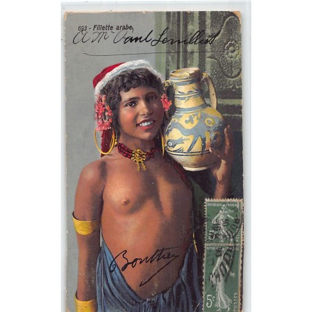 Rare collectable postcards of ETHNIC NUDE. Vintage Postcards of ETHNIC NUDE