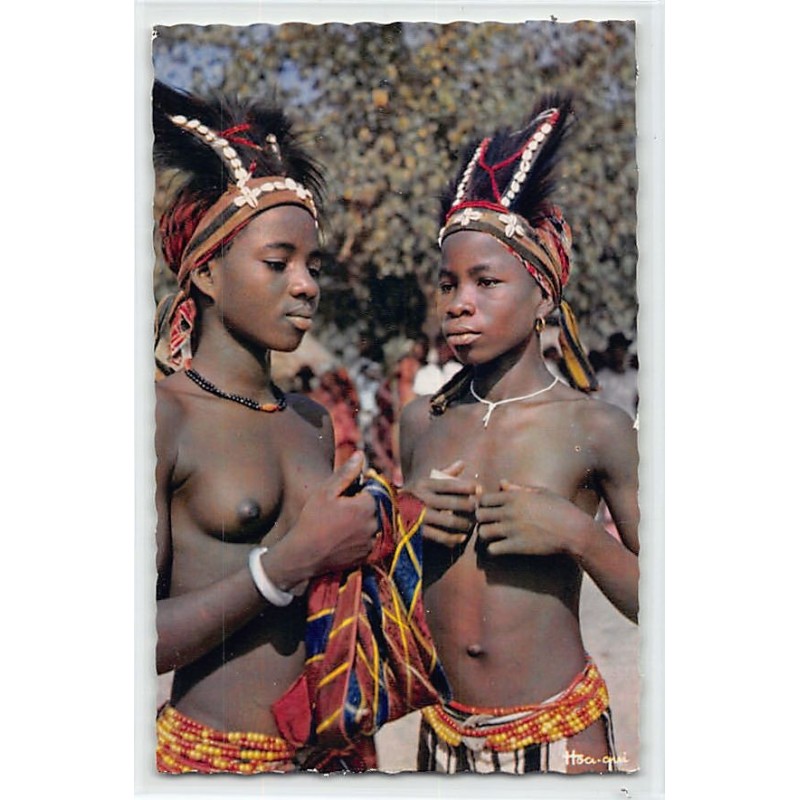 Rare collectable postcards of ETHNIC NUDE. Vintage Postcards of ETHNIC NUDE