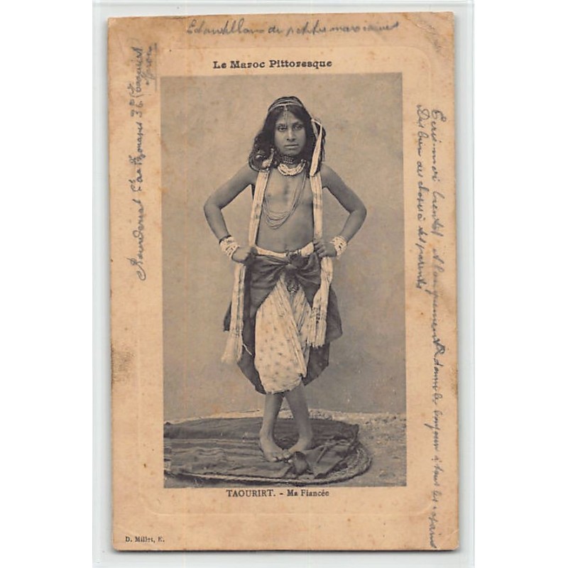 Rare collectable postcards of ETHNIC NUDE. Vintage Postcards of ETHNIC NUDE