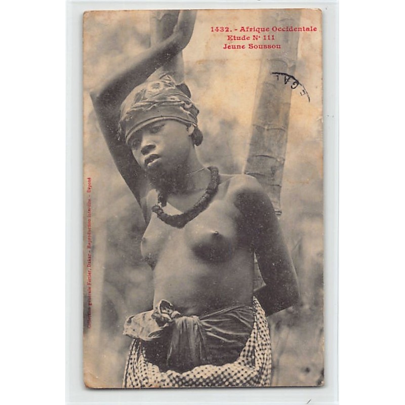 Rare collectable postcards of ETHNIC NUDE. Vintage Postcards of ETHNIC NUDE