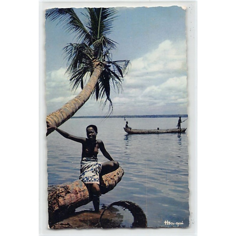 Rare collectable postcards of ETHNIC NUDE. Vintage Postcards of ETHNIC NUDE