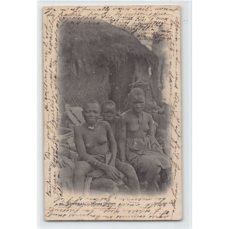 Rare collectable postcards of ETHNIC NUDE. Vintage Postcards of ETHNIC NUDE