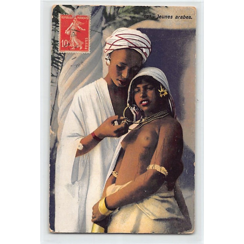 Rare collectable postcards of ETHNIC NUDE. Vintage Postcards of ETHNIC NUDE