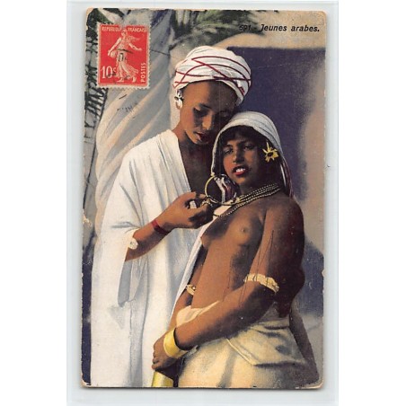 Rare collectable postcards of ETHNIC NUDE. Vintage Postcards of ETHNIC NUDE