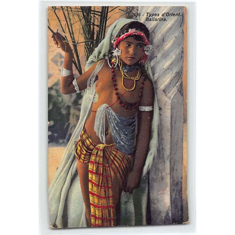 Rare collectable postcards of ETHNIC NUDE. Vintage Postcards of ETHNIC NUDE