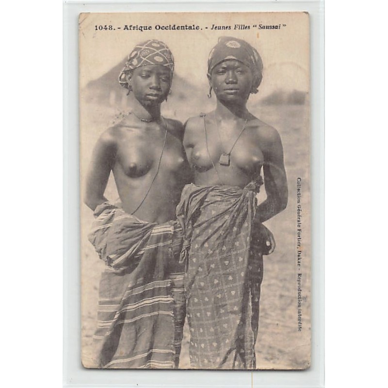 Rare collectable postcards of ETHNIC NUDE. Vintage Postcards of ETHNIC NUDE