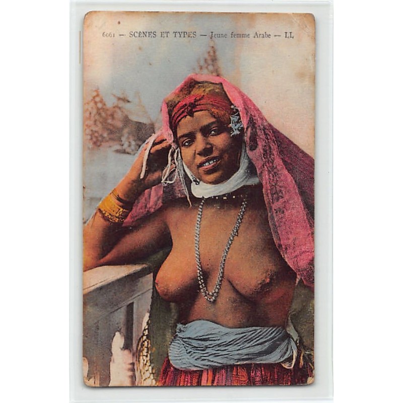 Rare collectable postcards of ETHNIC NUDE. Vintage Postcards of ETHNIC NUDE