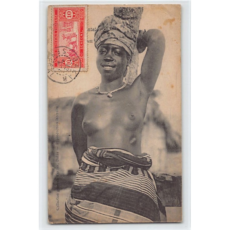 Rare collectable postcards of ETHNIC NUDE. Vintage Postcards of ETHNIC NUDE