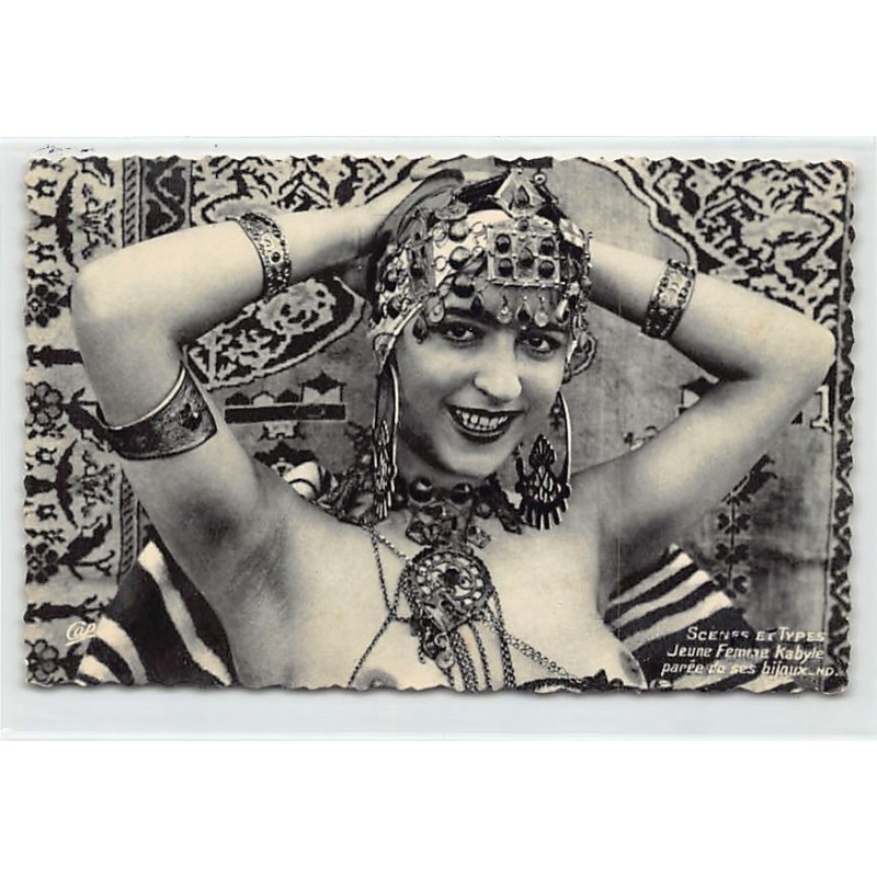 Rare collectable postcards of ETHNIC NUDE. Vintage Postcards of ETHNIC NUDE