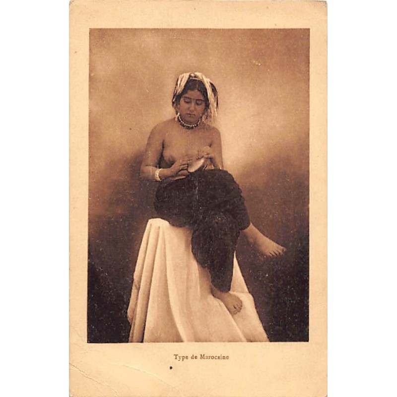 Rare collectable postcards of ETHNIC NUDE. Vintage Postcards of ETHNIC NUDE