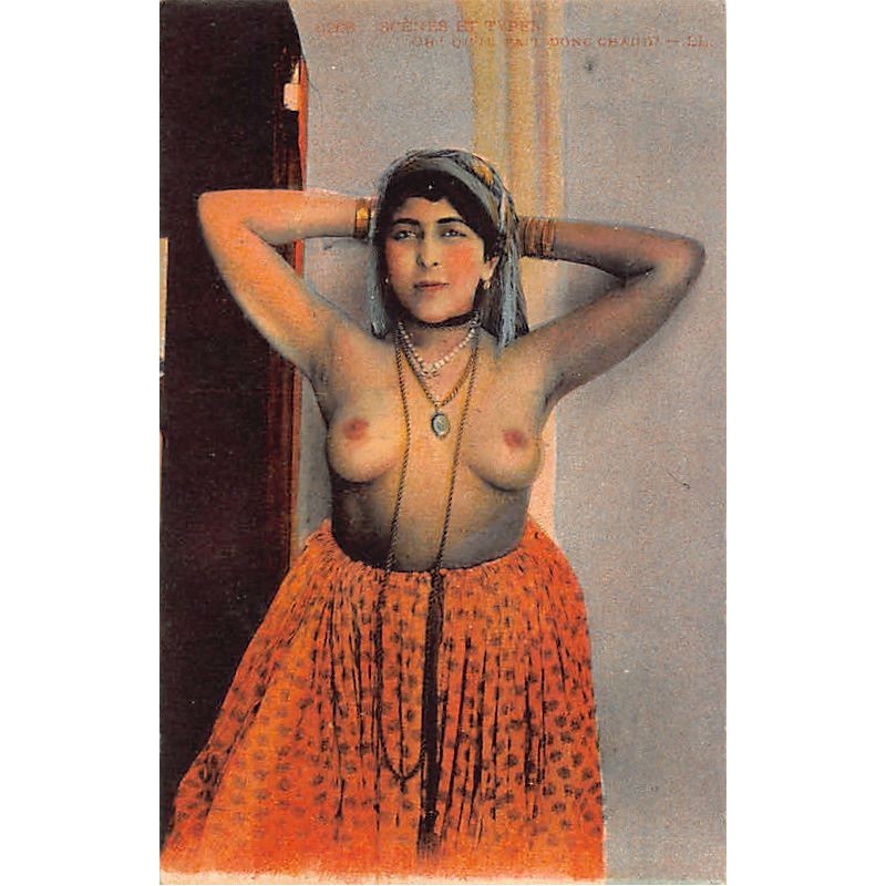 Rare collectable postcards of ETHNIC NUDE. Vintage Postcards of ETHNIC NUDE