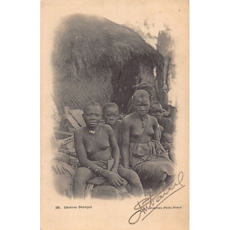 Rare collectable postcards of ETHNIC NUDE. Vintage Postcards of ETHNIC NUDE