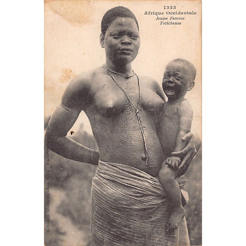 Rare collectable postcards of ETHNIC NUDE. Vintage Postcards of ETHNIC NUDE