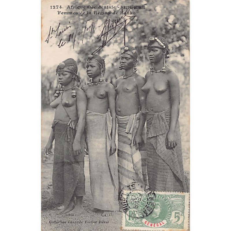 Rare collectable postcards of ETHNIC NUDE. Vintage Postcards of ETHNIC NUDE