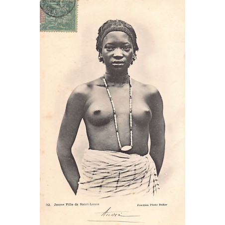 Rare collectable postcards of ETHNIC NUDE. Vintage Postcards of ETHNIC NUDE