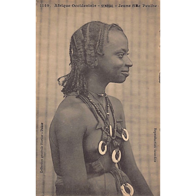 Rare collectable postcards of ETHNIC NUDE. Vintage Postcards of ETHNIC NUDE