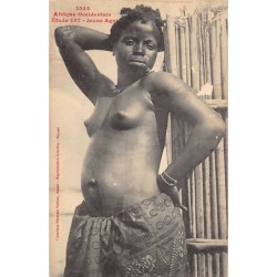 Rare collectable postcards of ETHNIC NUDE. Vintage Postcards of ETHNIC NUDE
