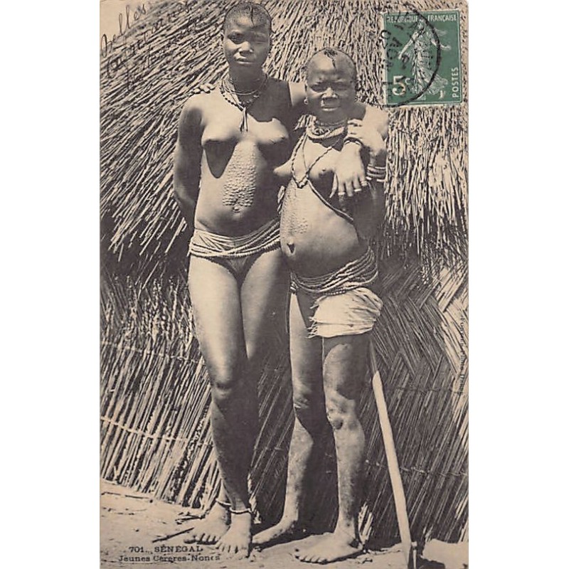 Rare collectable postcards of ETHNIC NUDE. Vintage Postcards of ETHNIC NUDE