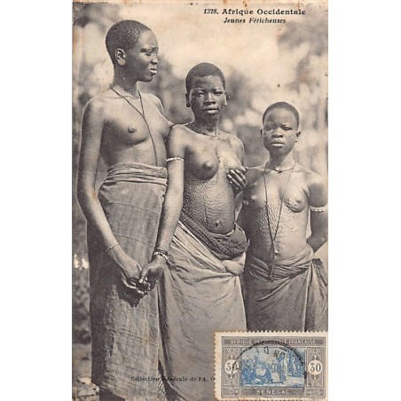 Rare collectable postcards of ETHNIC NUDE. Vintage Postcards of ETHNIC NUDE