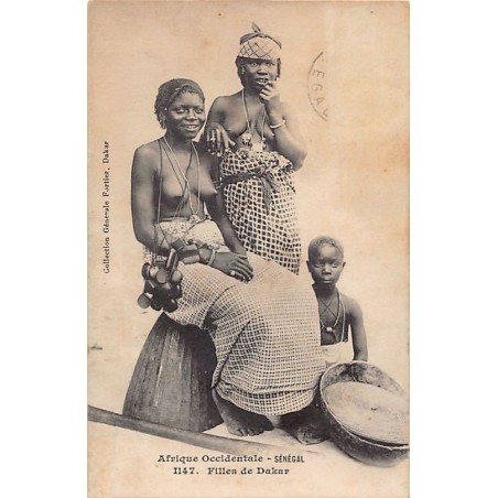 Rare collectable postcards of ETHNIC NUDE. Vintage Postcards of ETHNIC NUDE