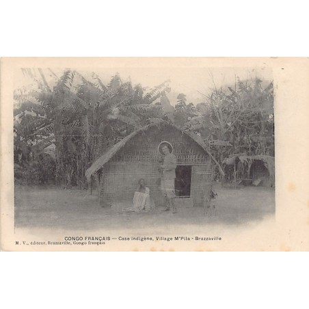 Rare collectable postcards of Congo - Brazzaville. Vintage Postcards of Congo - Brazzaville