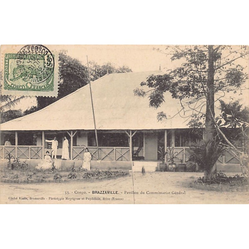 Rare collectable postcards of Congo - Brazzaville. Vintage Postcards of Congo - Brazzaville