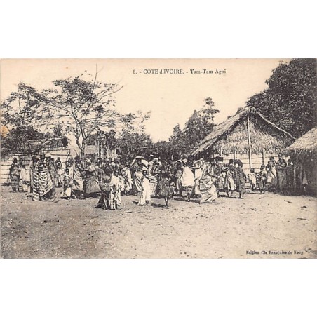 Rare collectable postcards of Ivory Coast - Côte d'Ivoire. Vintage Postcards of Ivory Coast - Côte d'Ivoire