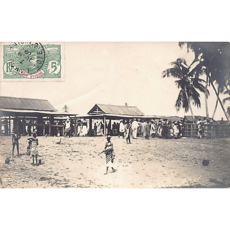 Rare collectable postcards of Ivory Coast - Côte d'Ivoire. Vintage Postcards of Ivory Coast - Côte d'Ivoire