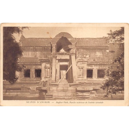 Rare collectable postcards of Cambodia. Vintage Postcards of Cambodia