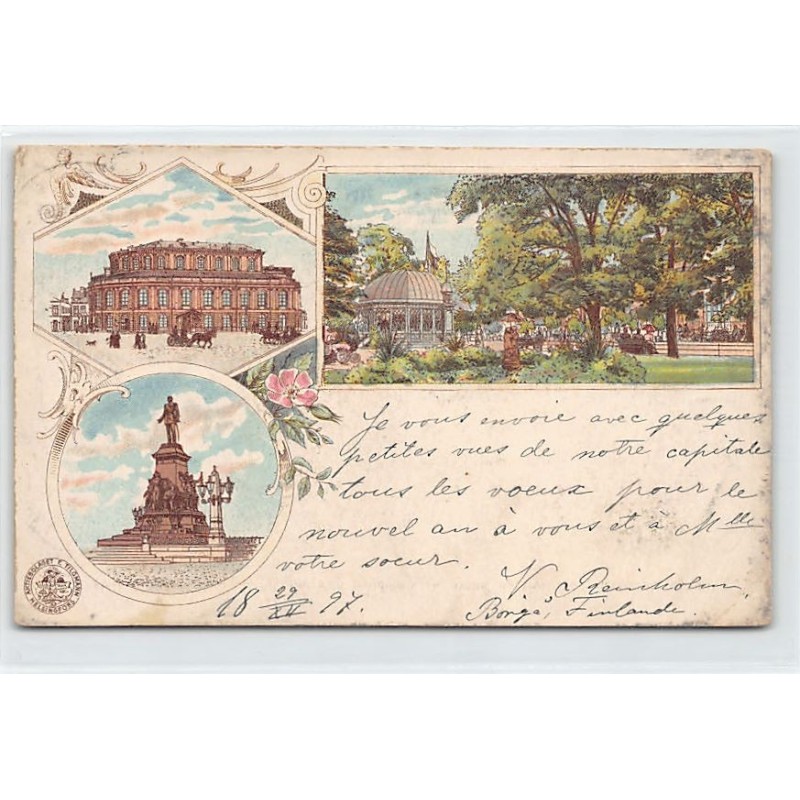 Rare collectable postcards of FINLAND. Vintage Postcards of FINLAND