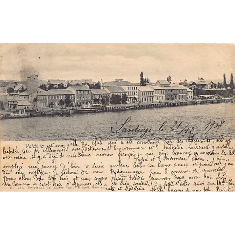 Rare collectable postcards of Chile. Vintage Postcards of Chile