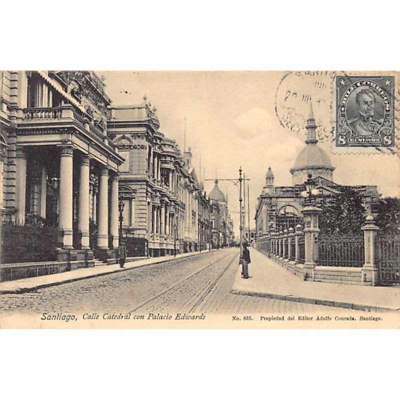 Rare collectable postcards of Chile. Vintage Postcards of Chile